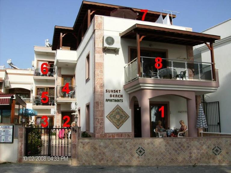 Sunset Beach Apartments Turgutreis Exteriör bild